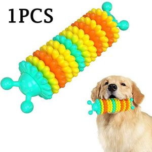 1Pieces Dog Toy Durable Chew Toy for Aggressive Chewers Heavy Duty Teeth Cleaning Natural Rubber Chew Toys for Large/Medium/Small Dogs