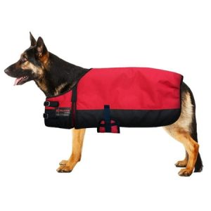 57AD XXS Hilason 200 gsm 1200D Winter Turnout Waterproof Dog Blanket Red