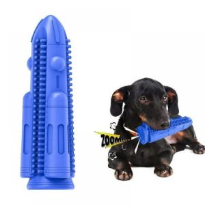 [Big Clear!]Dog Toothbrush Toy For Teeth Cleaning Dog Chew Toy For Dental Care Interactive Dog Toys To Relieve Stress Toothbrush Squeaky Toys For Dogs