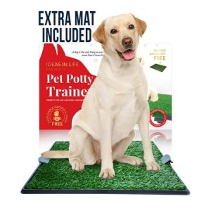 Deluxe Pet Potty Pad Dog Puppy Training Pee Pad With Extra Grass Pad And Accessories