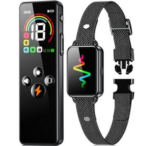 Dog Shock Collar Ycoev Dog Training Collar with Remote IP67 Waterproof Shock Collar for Large Medium Small Dogs Electric Dog Collar with 4 Modes Beep Vibration Shock Dog Finder