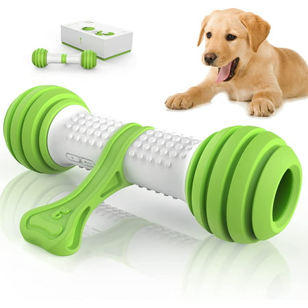 Interactive Dog Toys Durable Motion Activated Automatic Dog Bone for Medium & Large Dogs Boredom Electronic Dog Enrichment Toys to Chase USB Rechargeable