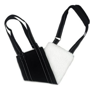 Yozhu Dog Support Harness for Front and Hind Legs Vet Approved Dog Lifting Harness for Old Handicapped Dogs (M)