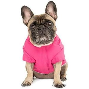 torrential dog rain - easy on adjustable full body coverage waterproof functional pockets reflective trim rain coat for dogs great for dogs